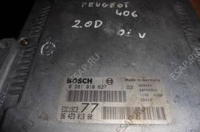 БЛОК УПРАВЛЕНИЯ   406 HDI 0281010627 9642301880
