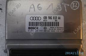БЛОК УПРАВЛЕНИЯ 4B0906018AA 0261206449 A6 C5 A4 B5 1.8T