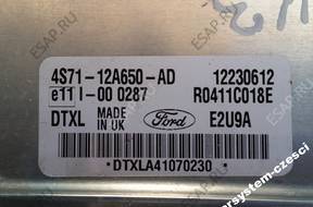 БЛОК УПРАВЛЕНИЯ 4S71-12A650-AD FORD MONDEO MK3 2.0 TDCI