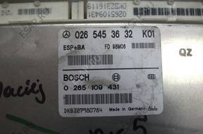 БЛОК УПРАВЛЕНИЯ 5 Mercedes 0265109431, 0265453632