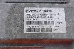 БЛОК УПРАВЛЕНИЯ 5180649 FIAT GRANDE PUNTO 1.3