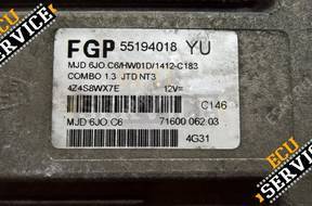 БЛОК УПРАВЛЕНИЯ 55194018YU VIRGIN, PLUG&PLAY, PIN