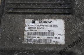 БЛОК УПРАВЛЕНИЯ 55202545 OPEL ASTRA H 1.3 CDTI Z13DTH