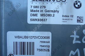 БЛОК УПРАВЛЕНИЯ 5WK93637 DO BMW 1 E87