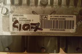 БЛОК УПРАВЛЕНИЯ 5WS40264E-T 9661835480 PEUGEOT 407 2.0 HD