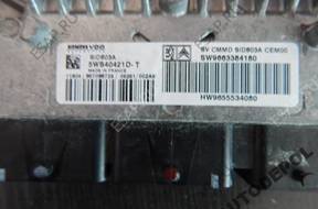 БЛОК УПРАВЛЕНИЯ   5WS40421 D-T SW9663384180