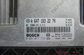 БЛОК УПРАВЛЕНИЯ 6471532279  ДВИГАТЕЛЕМ  W211 2.7 CDI