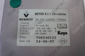 БЛОК УПРАВЛЕНИЯ 7700419196 RENAULT LAGUNA I 2.2 TD