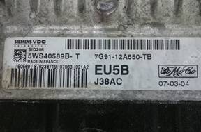 БЛОК УПРАВЛЕНИЯ 7G91-12A650-TB FORD 1.8TDCI SID 206