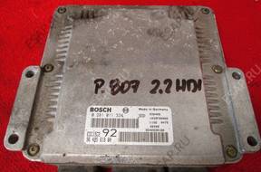 БЛОК УПРАВЛЕНИЯ 807,C8 2,2 HDI   ДВИГАТЕЛЕМ