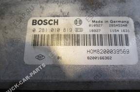 БЛОК УПРАВЛЕНИЯ 8200166362 BOSCH RENAULT SCENIC I 1.9 DCI
