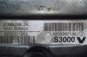 БЛОК УПРАВЛЕНИЯ 8200387138 КОМПЛЕКТ SCENIC 2 II 1.6 16v