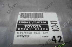 БЛОК УПРАВЛЕНИЯ 89661-05420 TOYOTA AVENSIS 2.0 D4D T22