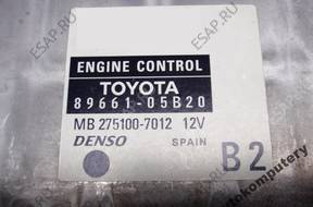 БЛОК УПРАВЛЕНИЯ 89661-05b20 8966105b20 mb2751007012