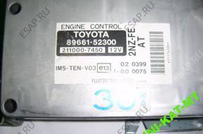 БЛОК УПРАВЛЕНИЯ 89661-52300 TOYOTA YARIS VERSO 2001 год