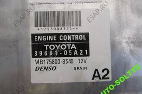 БЛОК УПРАВЛЕНИЯ 8966105A21 TOYOTA AVENSIS 2.2 D4D T25