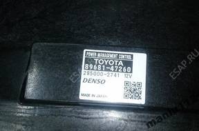 БЛОК УПРАВЛЕНИЯ    89681-47260 PRIUS 1.8 2014 год