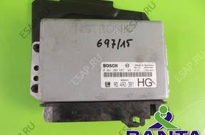 БЛОК УПРАВЛЕНИЯ 90492381HG 0261203587 OMEGA B 2.0 1996 год