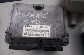 БЛОК УПРАВЛЕНИЯ 90589736 0281001670 OPEL ASTRA II 1.7 TD