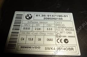 БЛОК УПРАВЛЕНИЯ 9147190  CAS 3 III BMW  X5 E70 X6 E71