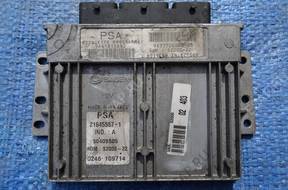 БЛОК УПРАВЛЕНИЯ 9641815680 9637706080-03 PEUGEOT 306 1.4