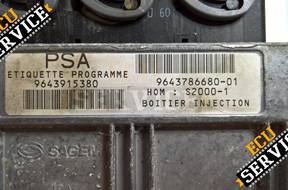 БЛОК УПРАВЛЕНИЯ 9643915380 9643786680-01  PLUG&PLAY