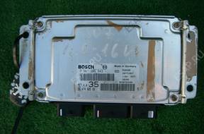 БЛОК УПРАВЛЕНИЯ 9647480580 0261206943 PEUGEOT 307 1.6 16V