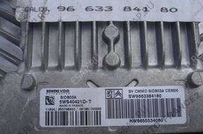 БЛОК УПРАВЛЕНИЯ 9655534080 КОМПЛЕКТ CITROEN C4 I 2.0 HDI