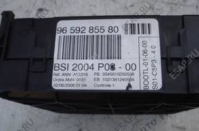 БЛОК УПРАВЛЕНИЯ 9655534080 КОМПЛЕКТ CITROEN C4 I 2.0 HDI