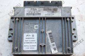 БЛОК УПРАВЛЕНИЯ 9658738480 PEUGEOT 1007 1.4 E C2 C3 1.4E