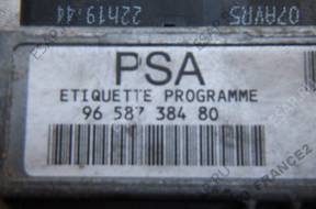 БЛОК УПРАВЛЕНИЯ 9658738480 PEUGEOT 1007 1.4 E C2 C3 1.4E