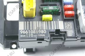 БЛОК УПРАВЛЕНИЯ 9661086980 BSM   PEUGEOT 207  EUROPA