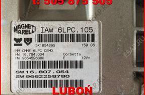 БЛОК УПРАВЛЕНИЯ 9662258780 PEUGEOT 207 1,4 16V LUBO