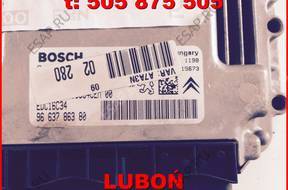 БЛОК УПРАВЛЕНИЯ 9663786380 PEUGEOT 207 1,6 HDI LUBO