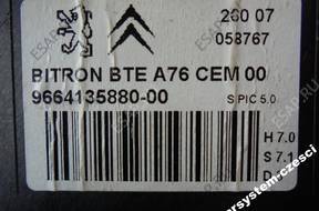 БЛОК УПРАВЛЕНИЯ   9664135880-00 PEUGEOT 207 CC