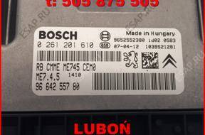 БЛОК УПРАВЛЕНИЯ 9664255780 PEUGEOT 307 LIFT 1,6 16V LUBO