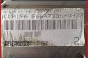 БЛОК УПРАВЛЕНИЯ 9664738680 1,4 VTI PEUGEOT 207 LUBO