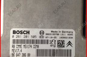 БЛОК УПРАВЛЕНИЯ 9664738680 1,4 VTI PEUGEOT 207 LUBO