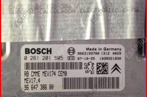 БЛОК УПРАВЛЕНИЯ 9664738680 1,4 VTI PEUGEOT 207 LUBO