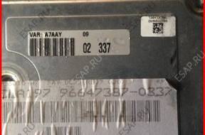 БЛОК УПРАВЛЕНИЯ 96647387-0337 PEUGEOT 207 1,6 16V LUBO