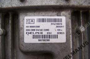БЛОК УПРАВЛЕНИЯ   9666912580 9667082380 DCM 3.5