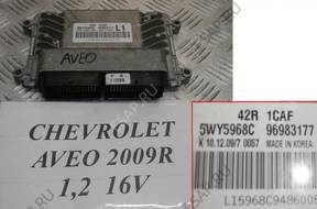 БЛОК УПРАВЛЕНИЯ 96983177 1,2 16V CHEVROLET AVEO 2009 год 5D