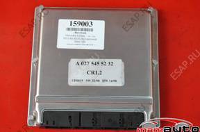 БЛОК УПРАВЛЕНИЯ   A0275455232 MB W168 1.7 CDI 98 год,