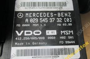 БЛОК УПРАВЛЕНИЯ   A02954537320 MERCEDES W168 1.6B