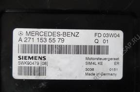 БЛОК УПРАВЛЕНИЯ A2711535579 5WK90479 MERCEDES 1.8 W203