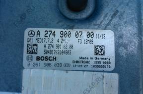 БЛОК УПРАВЛЕНИЯ   A2749000700 MERCEDES C W204