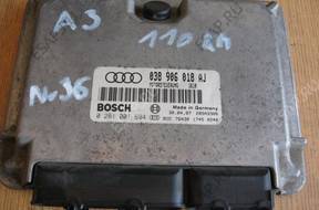 БЛОК УПРАВЛЕНИЯ A3   ДВИГАТЕЛЕМ 1.9TDI 038906018AJ