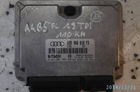 БЛОК УПРАВЛЕНИЯ A4 B5 1.9TDI 110KM 038906018FD 0281001966