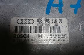 БЛОК УПРАВЛЕНИЯ   A6 1.9 Tdi 038906018 DG