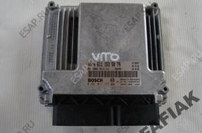 БЛОК УПРАВЛЕНИЯ A6111535079 0281011177 Vito II 2 W639 2,2
